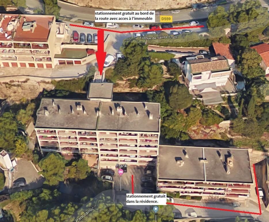 شقة Au Calme, 200M Du Centre T2 Avec Balcon Et Parking كاسيس المظهر الخارجي الصورة